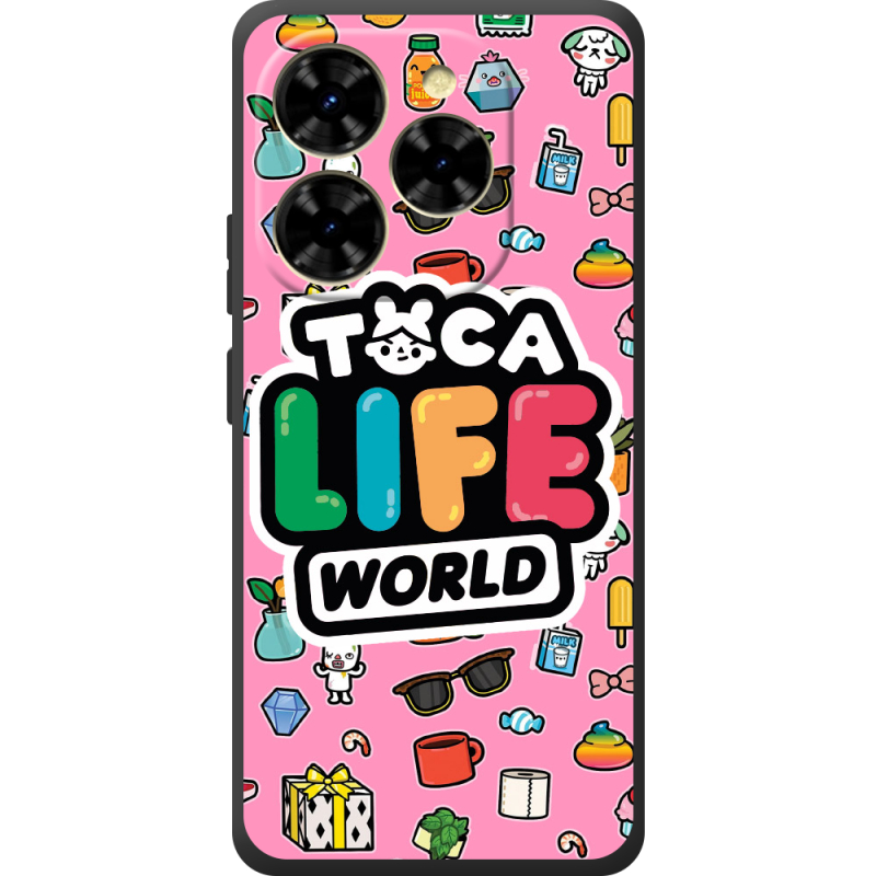 Чохол BoxFace Blackview Shark 9 Toca Boca Life World