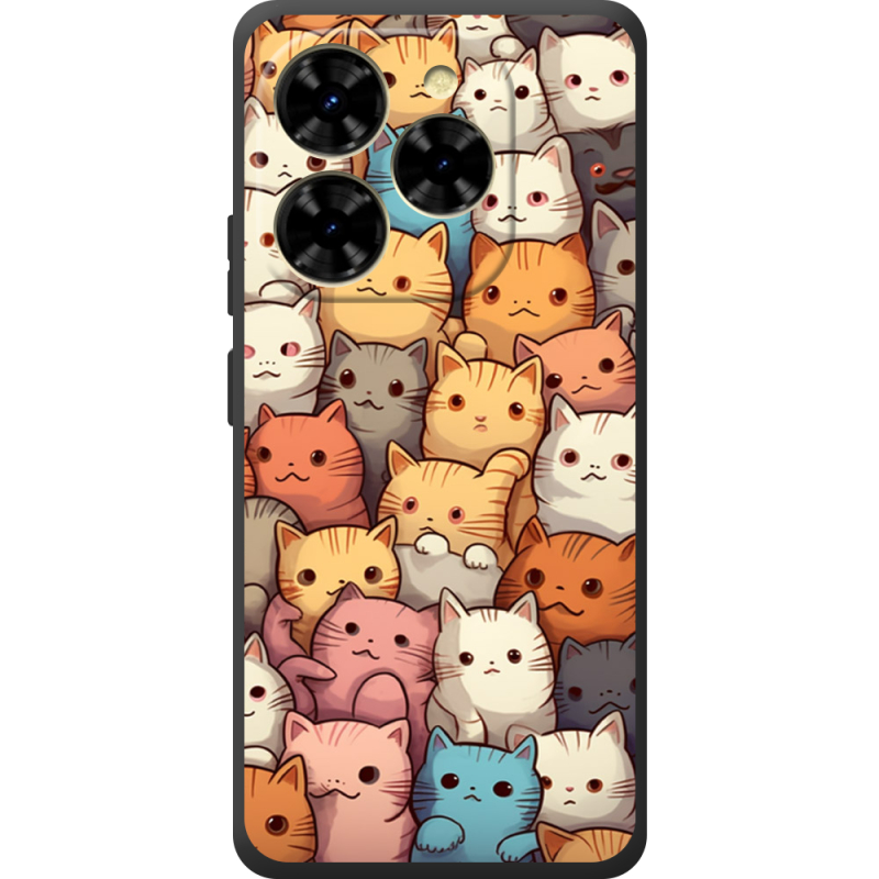 Чохол BoxFace Blackview Shark 9 Котики муркотики