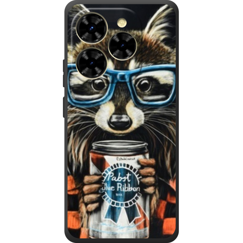 Чохол BoxFace Blackview Shark 9 Енот с банкой