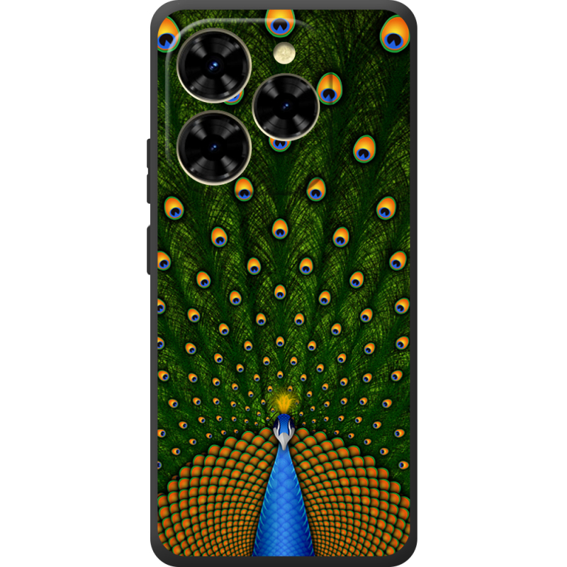 Чохол BoxFace Blackview Shark 9 Peacocks Tail