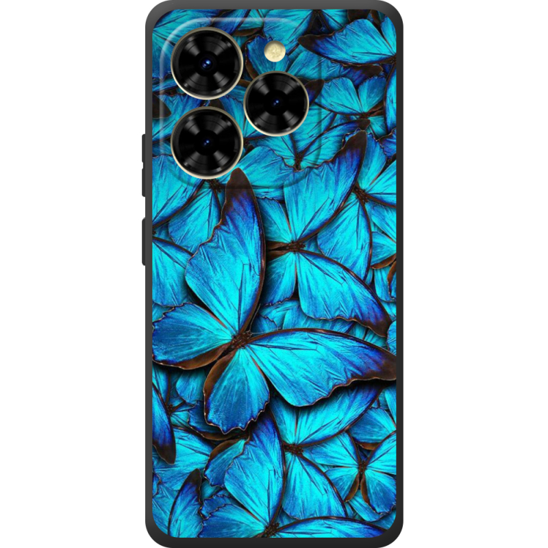 Чохол BoxFace Blackview Shark 9 лазурные бабочки