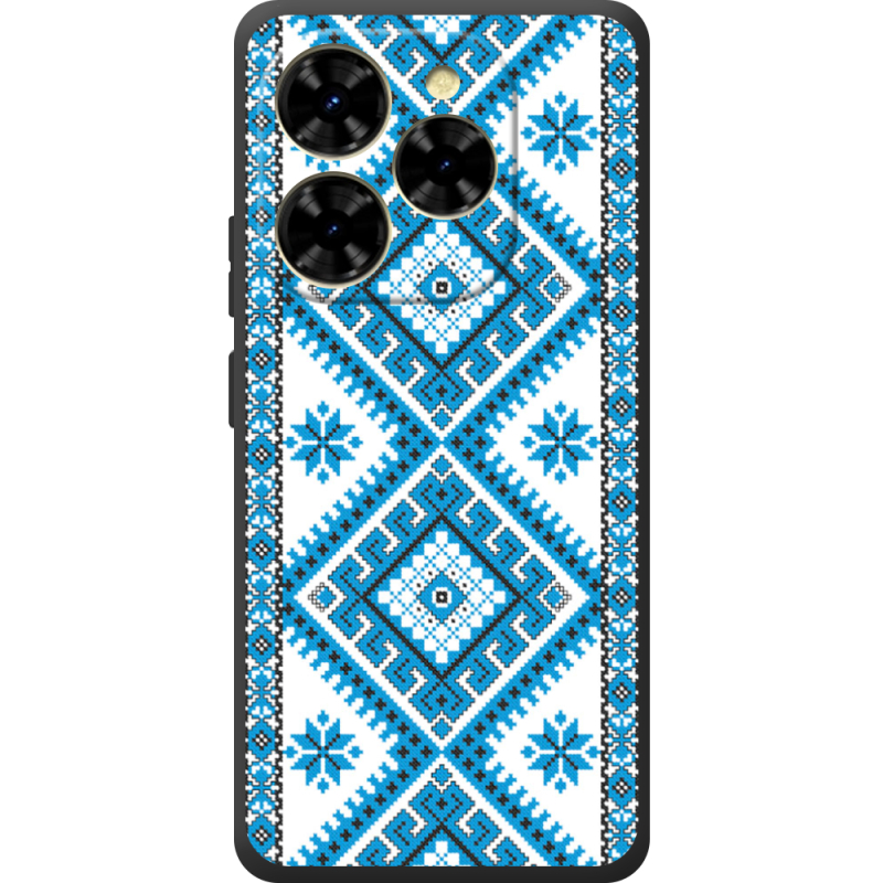 Чохол BoxFace Blackview Shark 9 Блакитний Орнамент