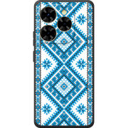 Чохол BoxFace Blackview Shark 9 Блакитний Орнамент