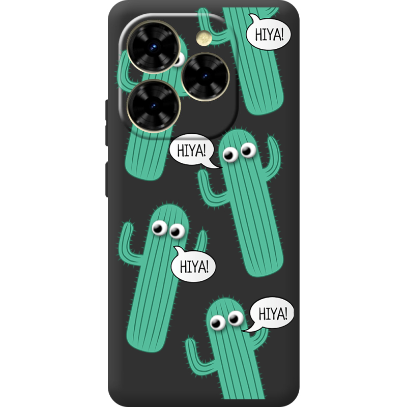 Прозорий чохол BoxFace Blackview Shark 9 с 3D-глазками HIYA