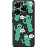 Прозорий чохол BoxFace Blackview Shark 9 с 3D-глазками HIYA