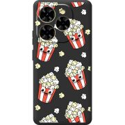 Прозорий чохол BoxFace Blackview Shark 9 с 3D-глазками Popcorn