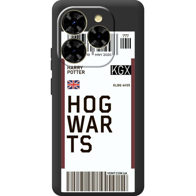 Прозорий чохол BoxFace Blackview Shark 9 Ticket Hogwarts