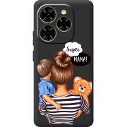 Прозорий чохол BoxFace Blackview Shark 9 Super Mama and Son