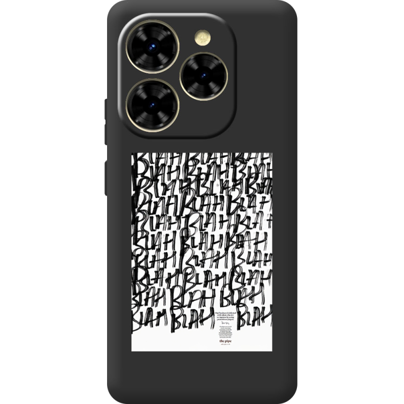 Прозорий чохол BoxFace Blackview Shark 9 Blah Blah