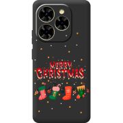 Прозорий чохол BoxFace Blackview Shark 9 Merry Christmas