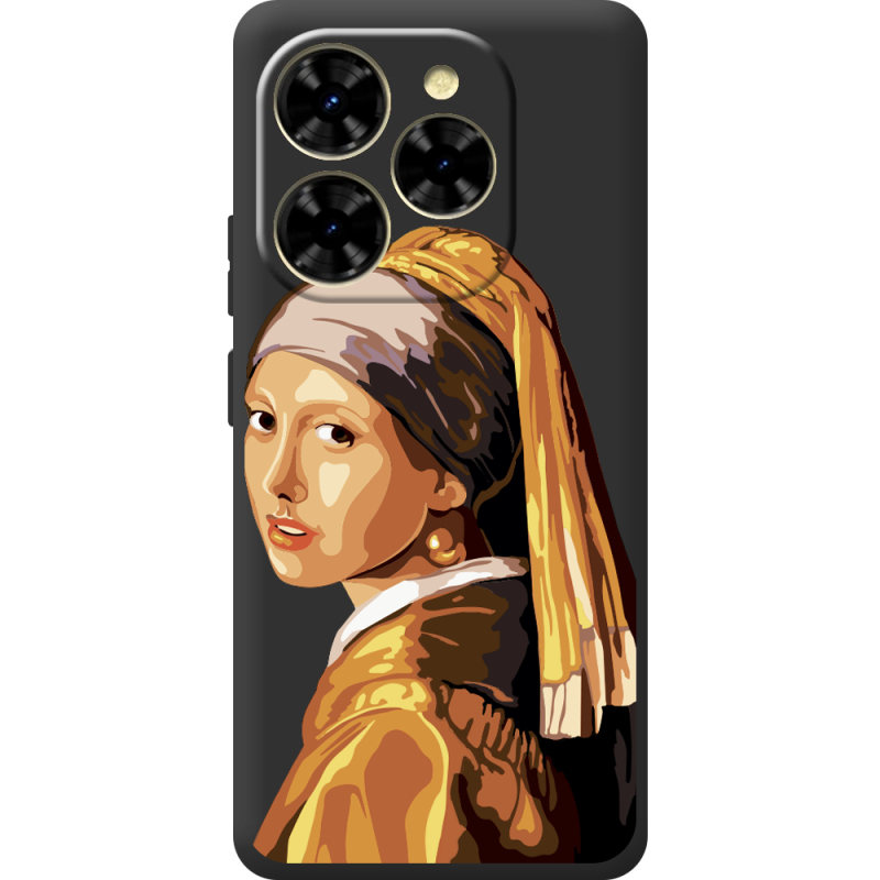 Прозорий чохол BoxFace Blackview Shark 9 Девушка с жемчужной серёжкой