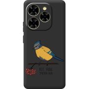 Прозорий чохол BoxFace Blackview Shark 9 Синиця і калина