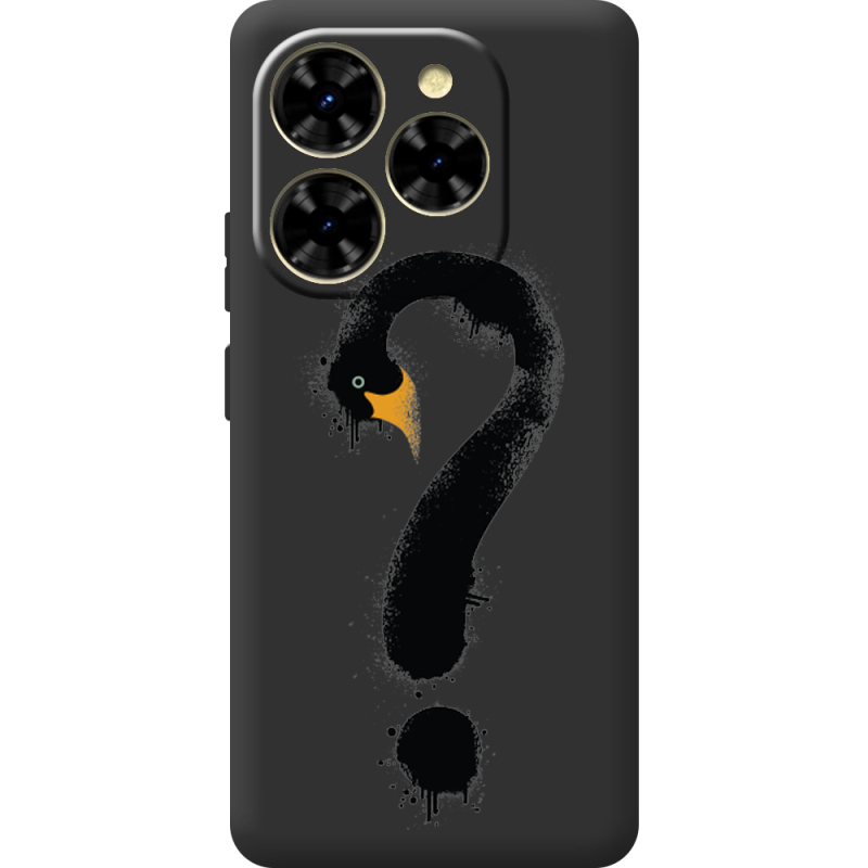 Прозорий чохол BoxFace Blackview Shark 9 Swan question