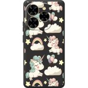 Прозорий чохол BoxFace Blackview Shark 9 Unicorns