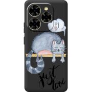 Прозорий чохол BoxFace Blackview Shark 9 Just Love