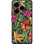 Прозорий чохол BoxFace Blackview Shark 9 Tropical Flowers
