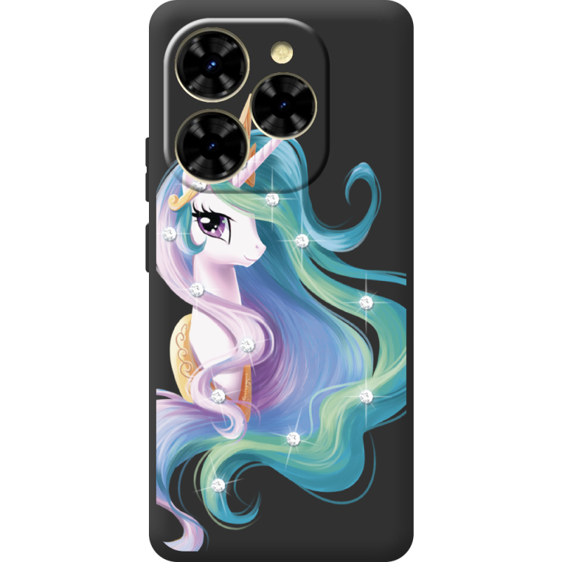 Чохол зі стразами Blackview Shark 9 Unicorn Queen