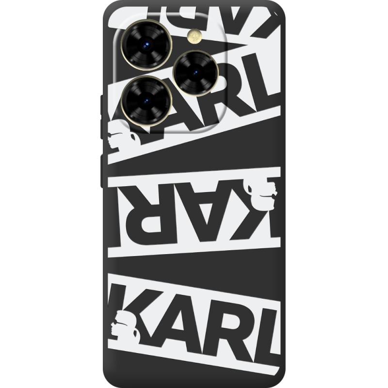 Чорний чохол BoxFace Blackview Shark 9 White Karl