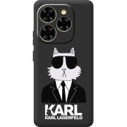 Чорний чохол BoxFace Blackview Shark 9 Cat in Black