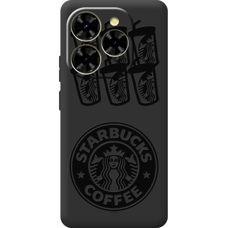 Чорний чохол BoxFace Blackview Shark 9 Black Coffee