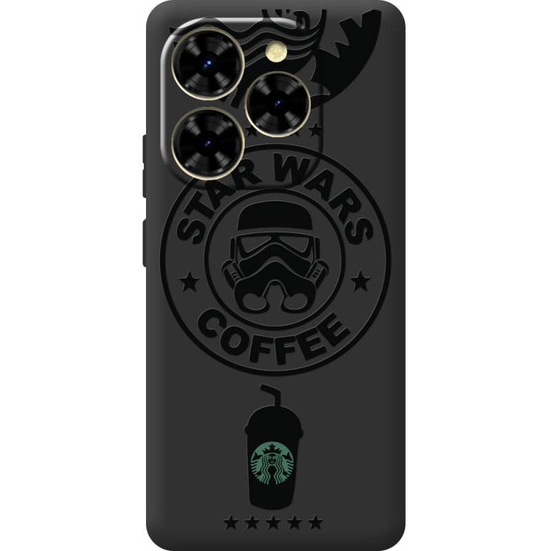 Чорний чохол BoxFace Blackview Shark 9 Dark Coffee
