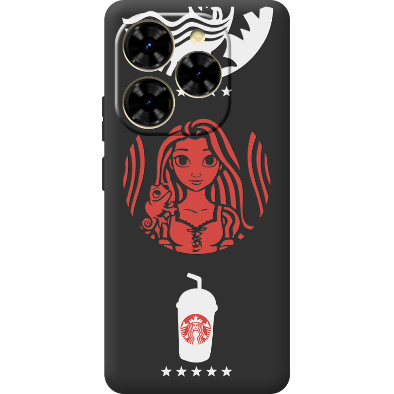Чорний чохол BoxFace Blackview Shark 9 RedWhite Coffee