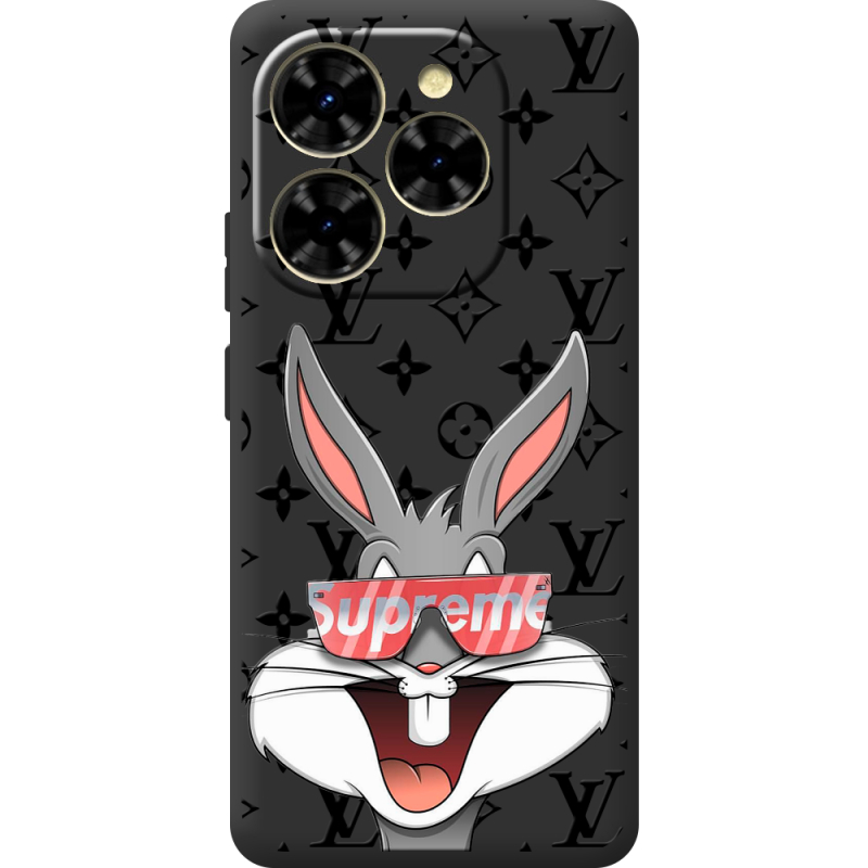 Чорний чохол BoxFace Blackview Shark 9 looney bunny