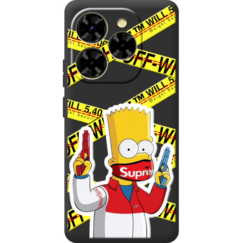 Чорний чохол BoxFace Blackview Shark 9 White Bart