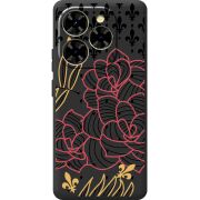 Чорний чохол BoxFace Blackview Shark 9 FranceFlowers