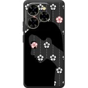 Чорний чохол BoxFace Blackview Shark 9 Flower Hair