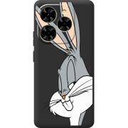 Чорний чохол BoxFace Blackview Shark 9 Lucky Rabbit