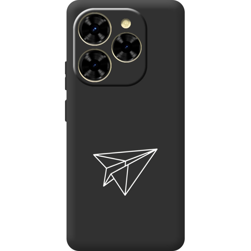 Чорний чохол BoxFace Blackview Shark 9 Paper Plane