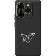 Чорний чохол BoxFace Blackview Shark 9 Paper Plane