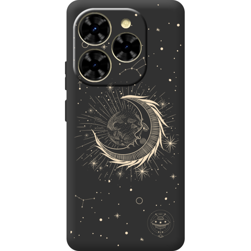 Чорний чохол BoxFace Blackview Shark 9 Moon