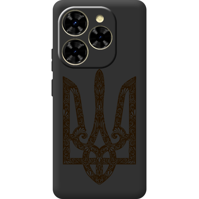 Чорний чохол BoxFace Blackview Shark 9 Ukrainian Trident