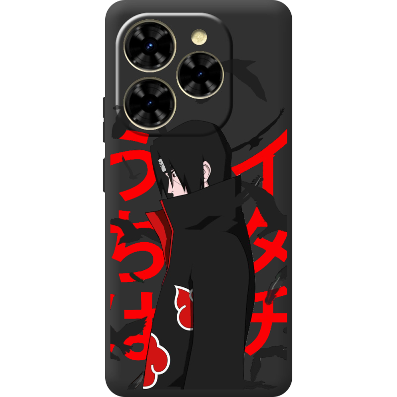 Чорний чохол BoxFace Blackview Shark 9 Учиха Итачи