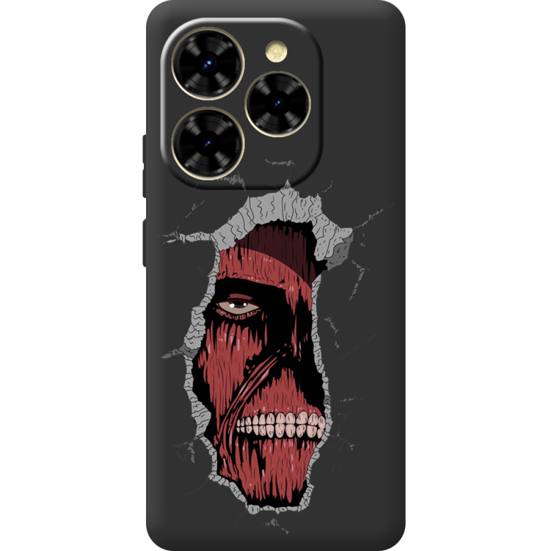 Чорний чохол BoxFace Blackview Shark 9 Нападение на Титана