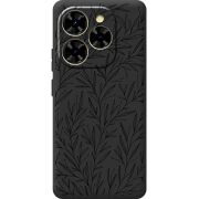 Чорний чохол BoxFace Blackview Shark 9 Leaves