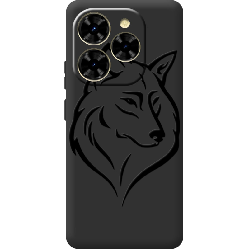 Чорний чохол BoxFace Blackview Shark 9 Wolf