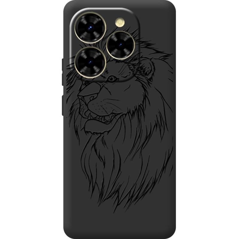 Чорний чохол BoxFace Blackview Shark 9 Lion