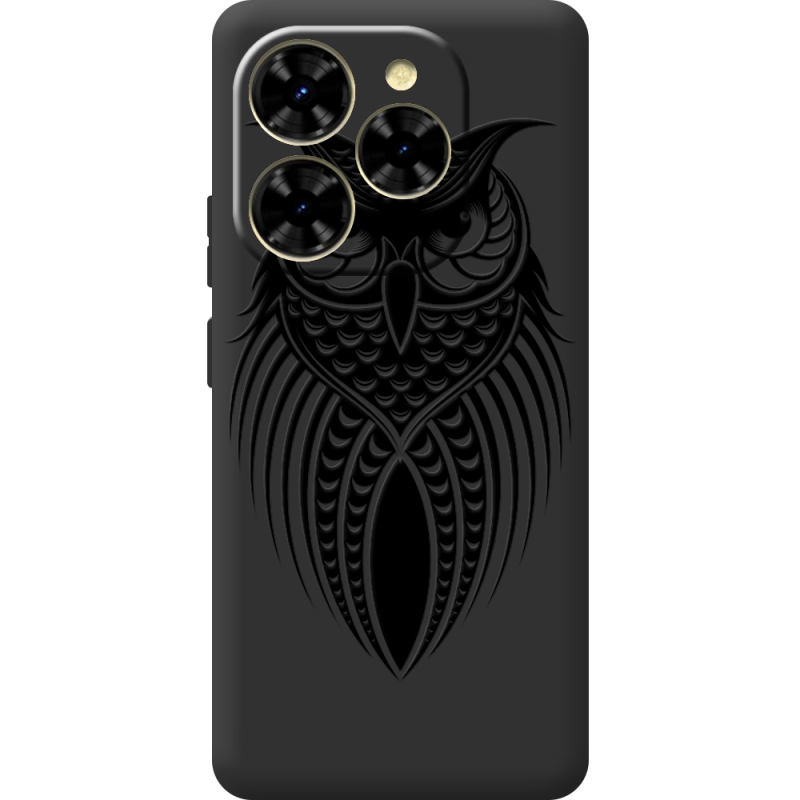 Чорний чохол BoxFace Blackview Shark 9 Owl