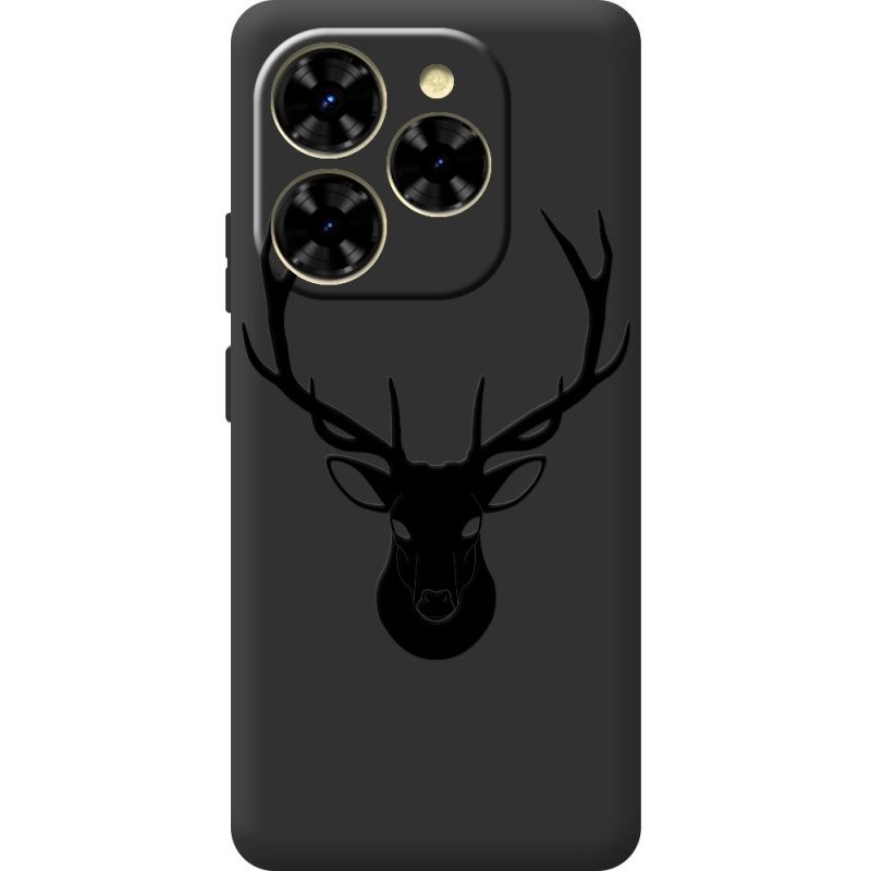 Чорний чохол BoxFace Blackview Shark 9 Deer