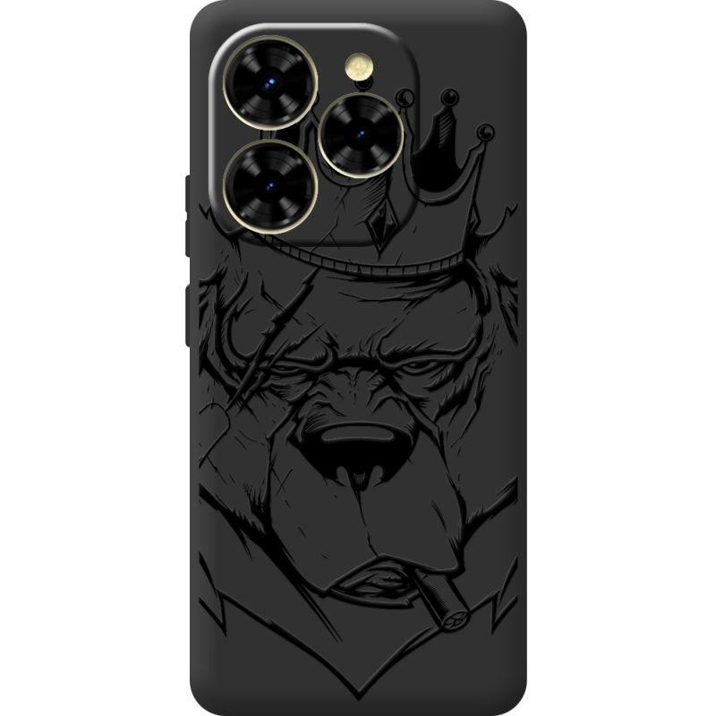 Чорний чохол BoxFace Blackview Shark 9 Bear King