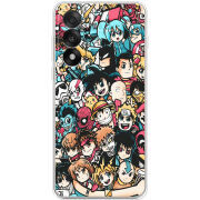 Чохол BoxFace OnePlus Nord 5 Anime Stickers