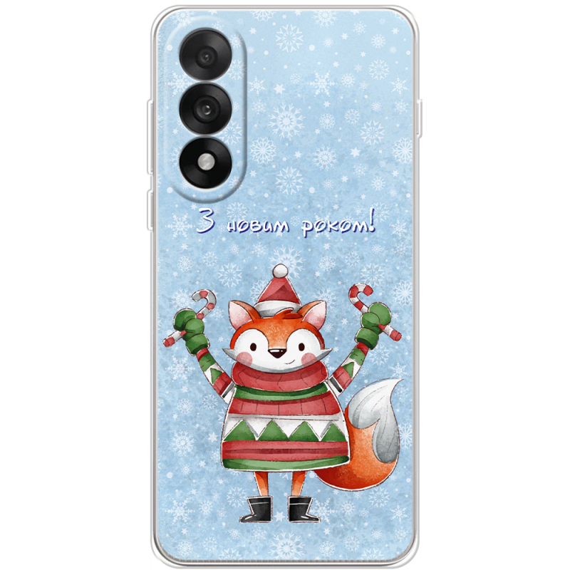 Чохол BoxFace OnePlus Nord 5 Fox З новим роком!