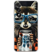 Чохол BoxFace OnePlus Nord 5 Енот с банкой