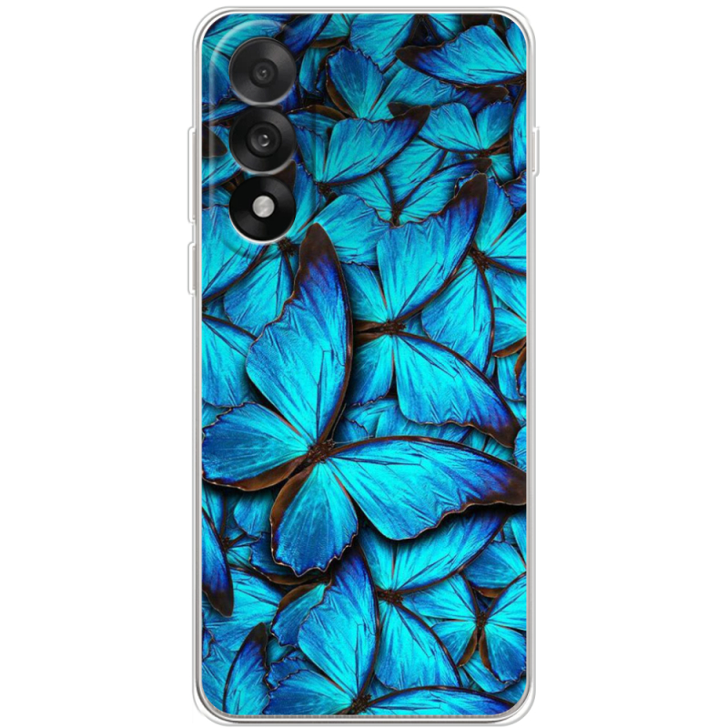 Чохол BoxFace OnePlus Nord 5 лазурные бабочки