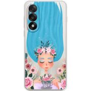 Прозорий чохол BoxFace OnePlus Nord 5 Blue Hair