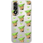 Прозорий чохол BoxFace OnePlus Nord 5 Pattern Baby Yoda