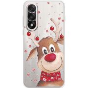 Прозорий чохол BoxFace OnePlus Nord 5 Winter Deer